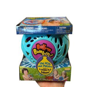 H2O Balloon Bombers Hot Potato Game Water Balloon Ball Fun Quick-Refill Nozzle
